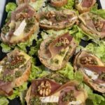 tapas-de-brie-au-jambon-cru-et-noix bons en chablais plat à emporter entrée du jour